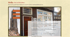 Desktop Screenshot of bedandbreakfast-hello.com